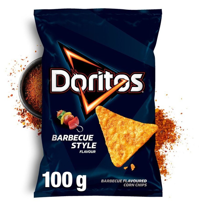 Nachos kukurydziane o smaku barbeque Doritos 100 g