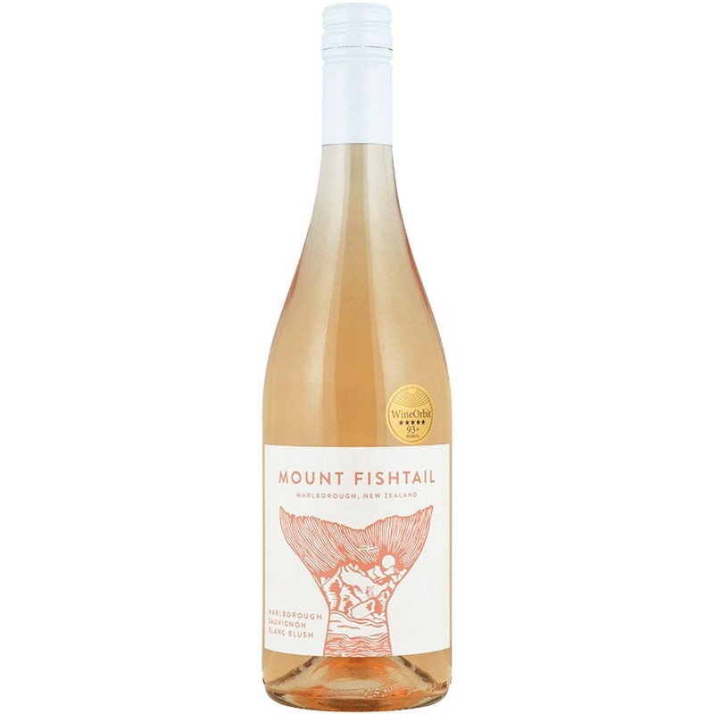 Wino nowozelandzkie różowe wytrawne Sauvignon Blanc Rose alk. 13,5% obj. Mount Fishtail 750 ml