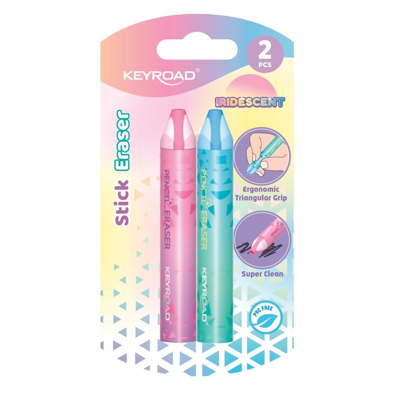 Gumka do ścierania mix kolorów Keyroad 1 sztuka