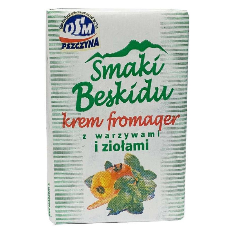 Serek krem fromage serek z warzywami i ziołami  Smaki Beskidu 75 g
