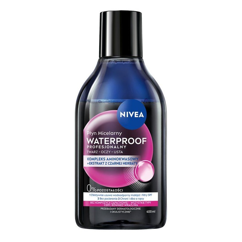 Płyn micelarny profesjonalny twarz-oczy NIVEA 400 ml