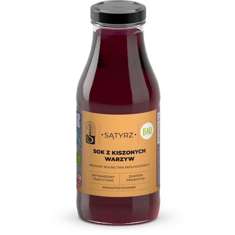 BIO Sok z kiszonych warzyw  SĄTYRZ 300 ml
