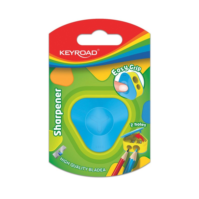 Temperówka plastikowa mix kolorów Keyroad 1 sztuka
