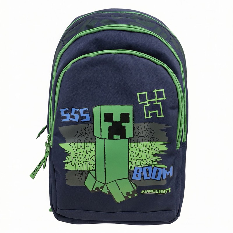 Plecak 43 cm 2 komory Minecraft Auchan 1 sztuka