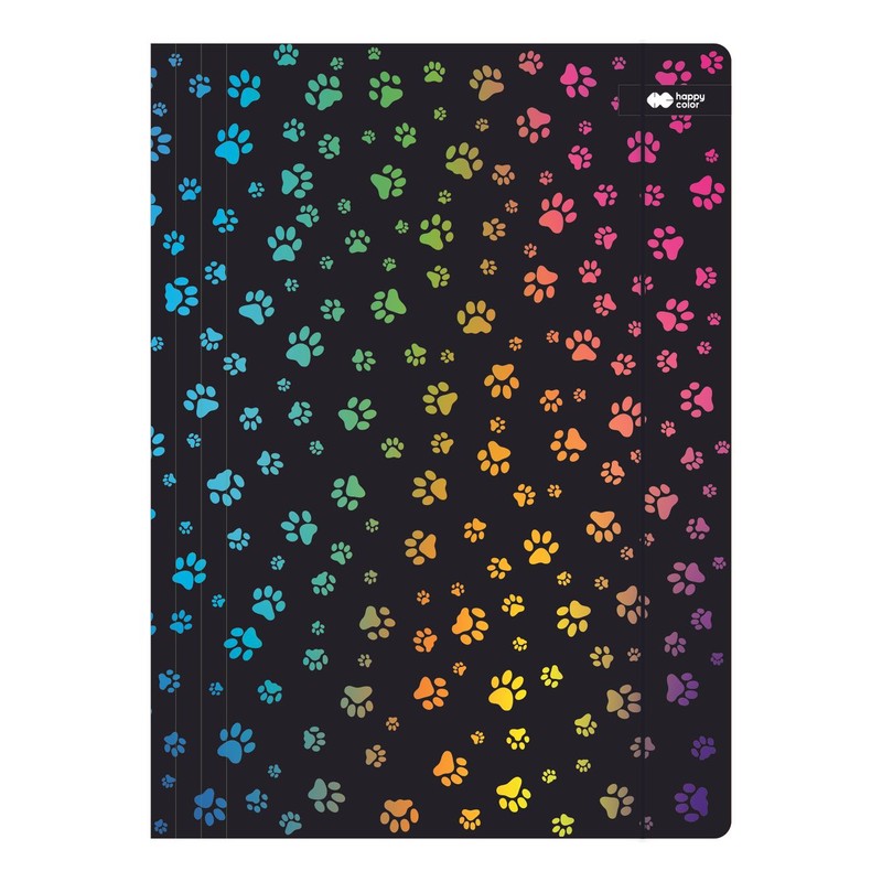 Teczka kartonowa z gumką Miaow Happy Color 1 sztuka