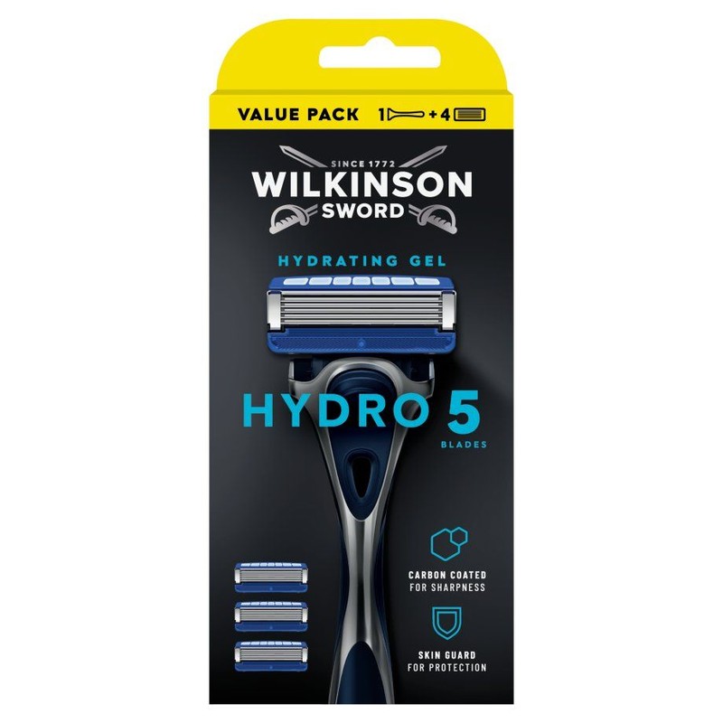 Maszynka do golenia Hydro Skin pro 1 + 4 szt Wilkinson 1 sztuka
