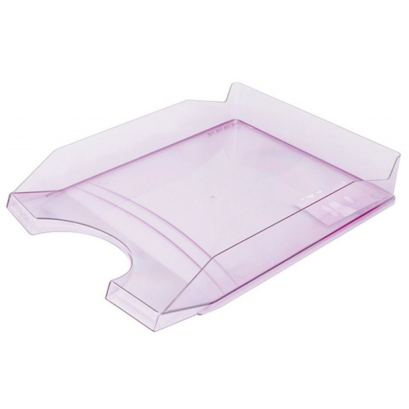 Szufladka na biurko A4 transparentna fioletowa Office Products 1 sztuka