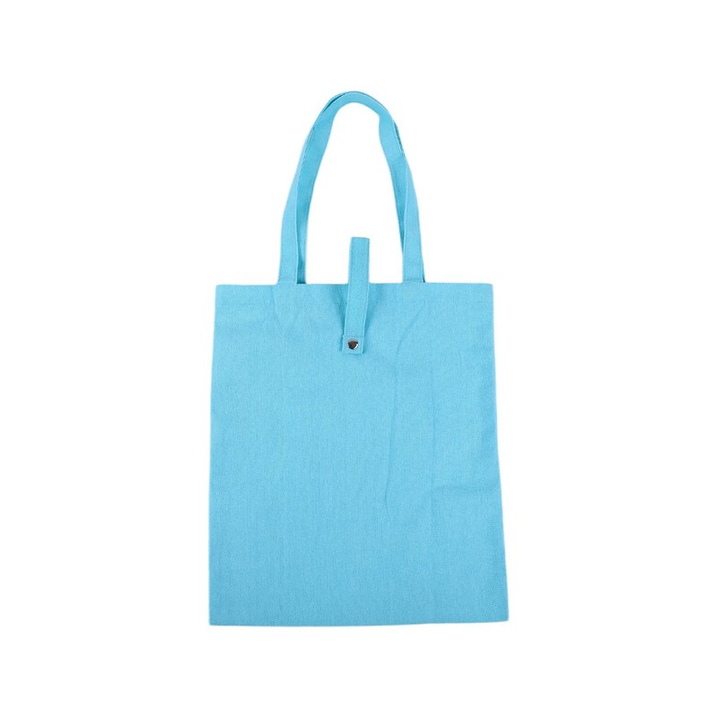 Torba bawełniana 35 x 40cm niebieska Auchan 1 sztuka