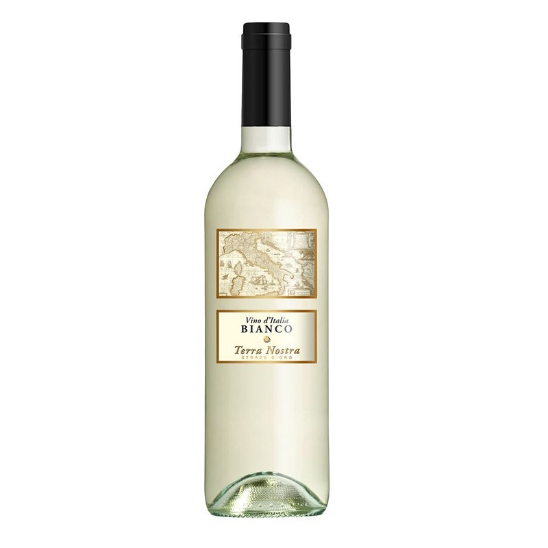 Wino białe półwytrawne alk.11% obj. Terra Nostra 750 ml