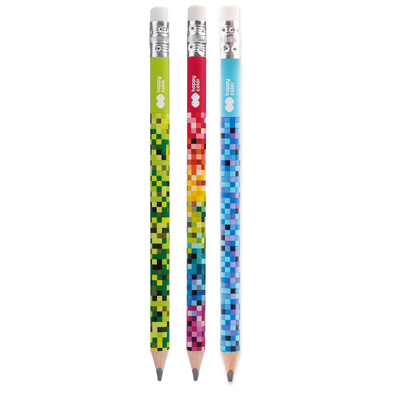 Ołówek trójkątny PIXI Happy Color 1 sztuka