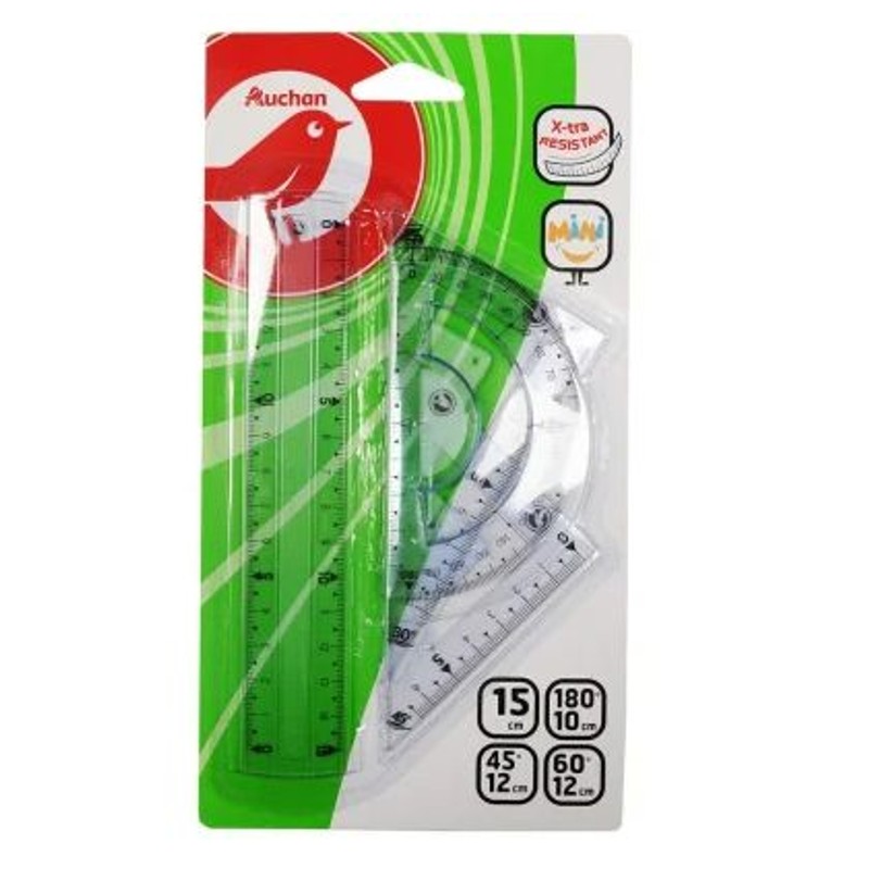 Zestaw geometryczny MINI 4-częściowy Auchan Zestaw