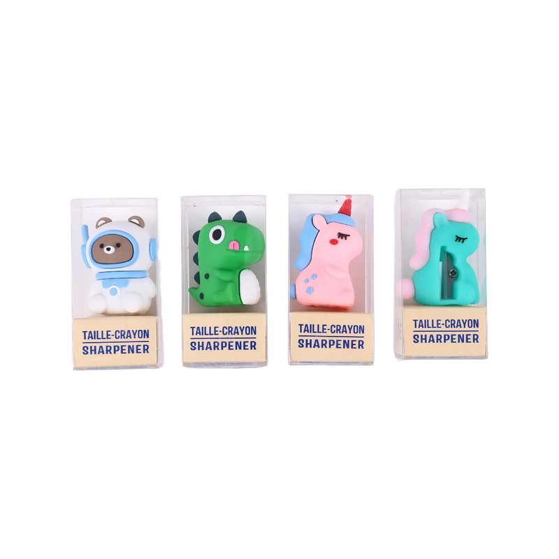 Temperówka mini Fun zwierzak mix Auchan 1 sztuka