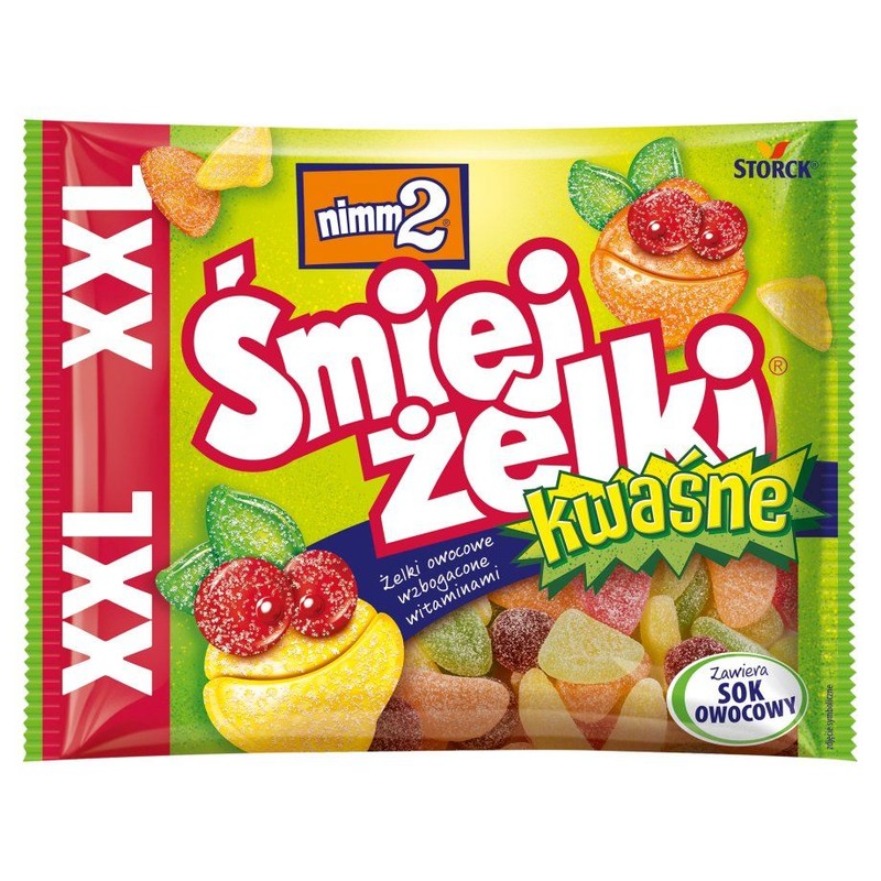 Żelki owocowe wzbogacone witaminami Storck 165 g