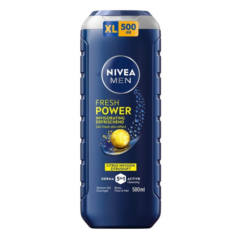 Żel pod prysznic Power   NIVEA MEN 500 ml