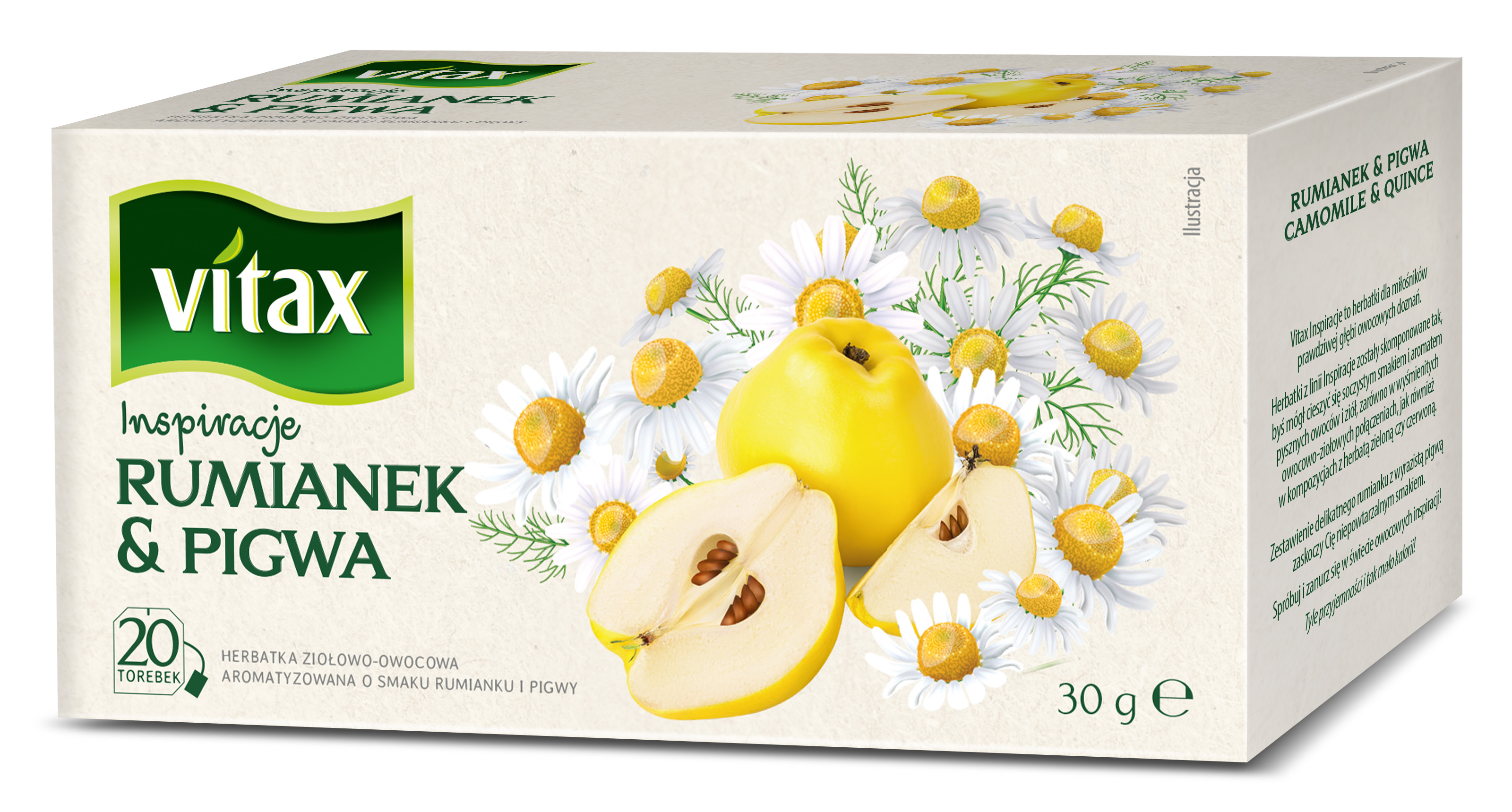Vitax Inspiracje Rumianek & Pigwa 20S