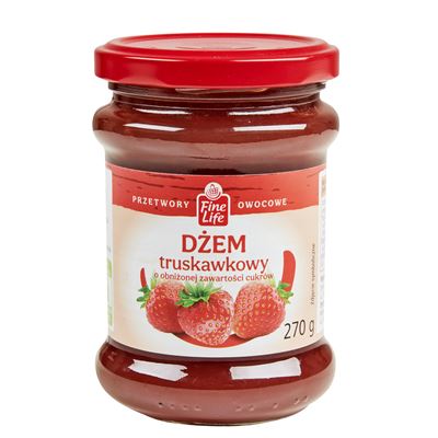 Fine Life Dżem Truskawkowy 8 x 270 g
