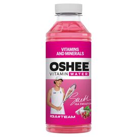 Oshee Vitamin Water Napój niegazowany smak czerwonych winogron-dragonfruit 555 ml