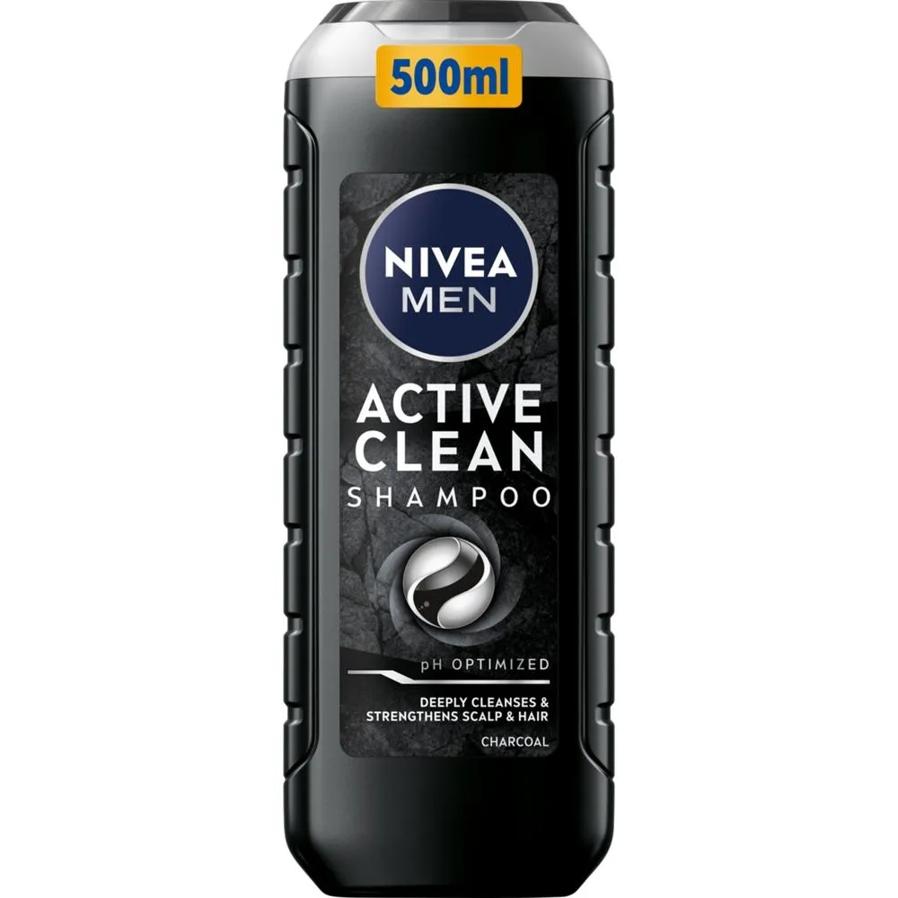 Nivea MEN Active Clean Szampon dla mężczyzn 500ml