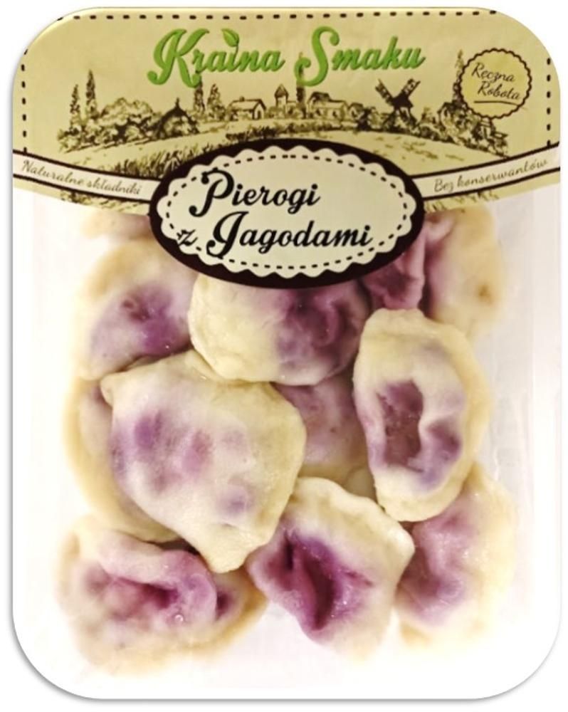 KUCHARSKI PIEROGI Z JAGODAMI 500g