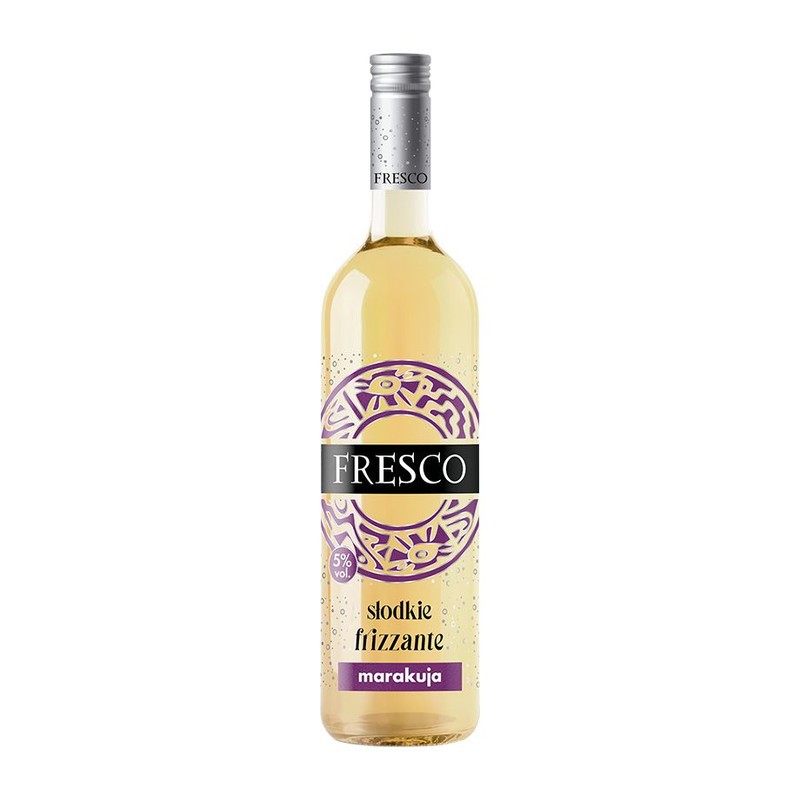 Frizzante Wino słodkie musujące marakuja alk. 5,5% obj.   Fresco 700 ml