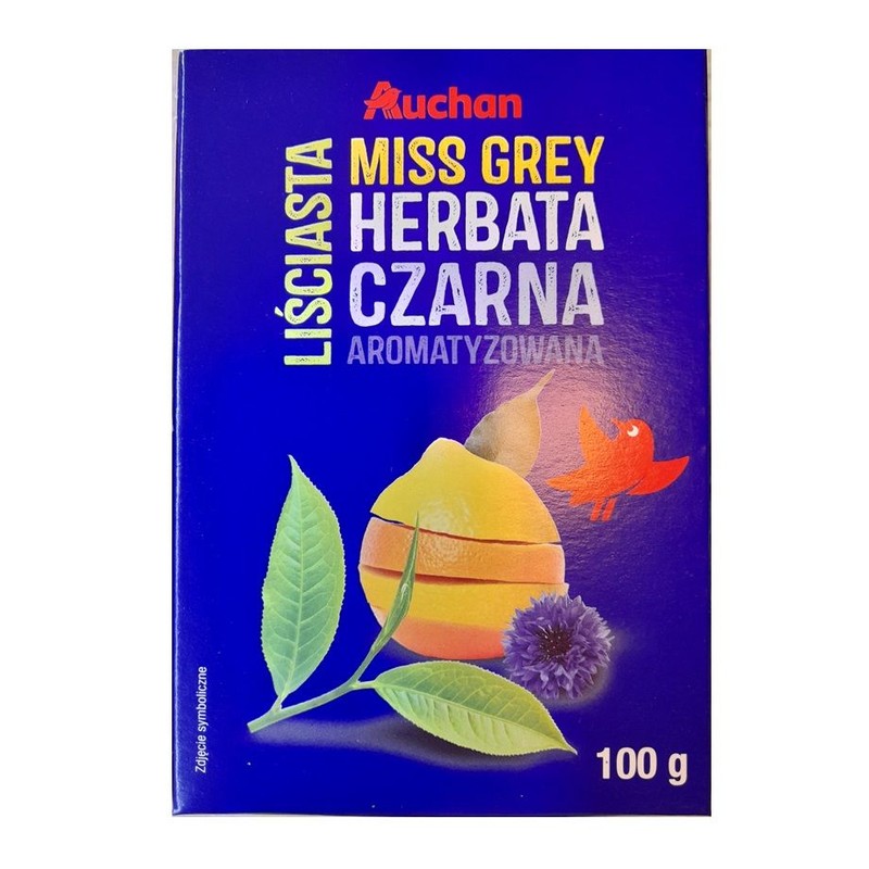 Herbata czarna aromatyzowana Auchan 100 g