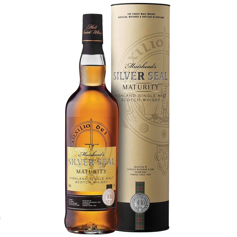 Whisky single malt Silver Seal Maturity alk. 40,0% obj. Muirheads 700 ml