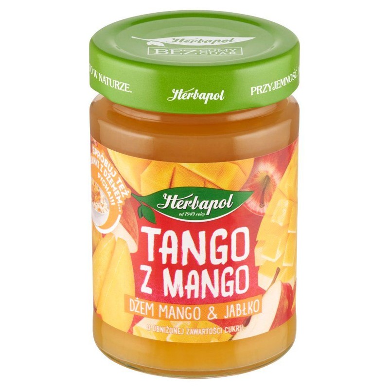 Dżem Tango z mango - mango & jabłko Herbapol 280 g
