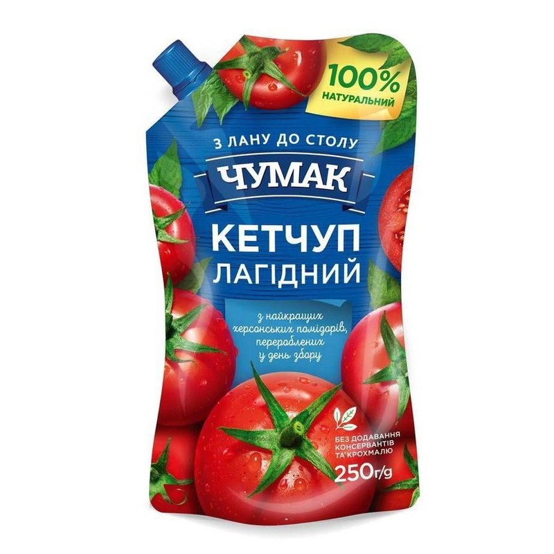 Ketchup łagodny Chumak 250 g