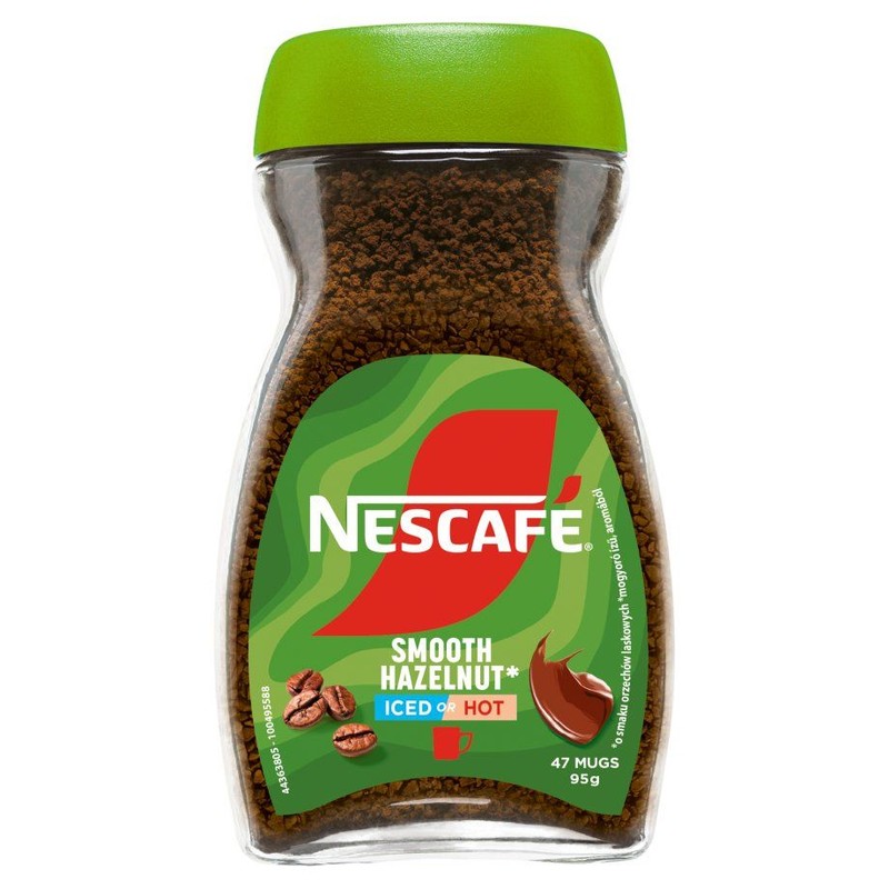 Kawa rozpuszczalna Smooth Hazelnut  Nescafe 95 g