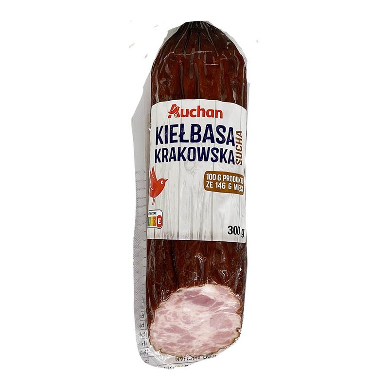 Kiełbasa krakowska sucha Auchan 300 g