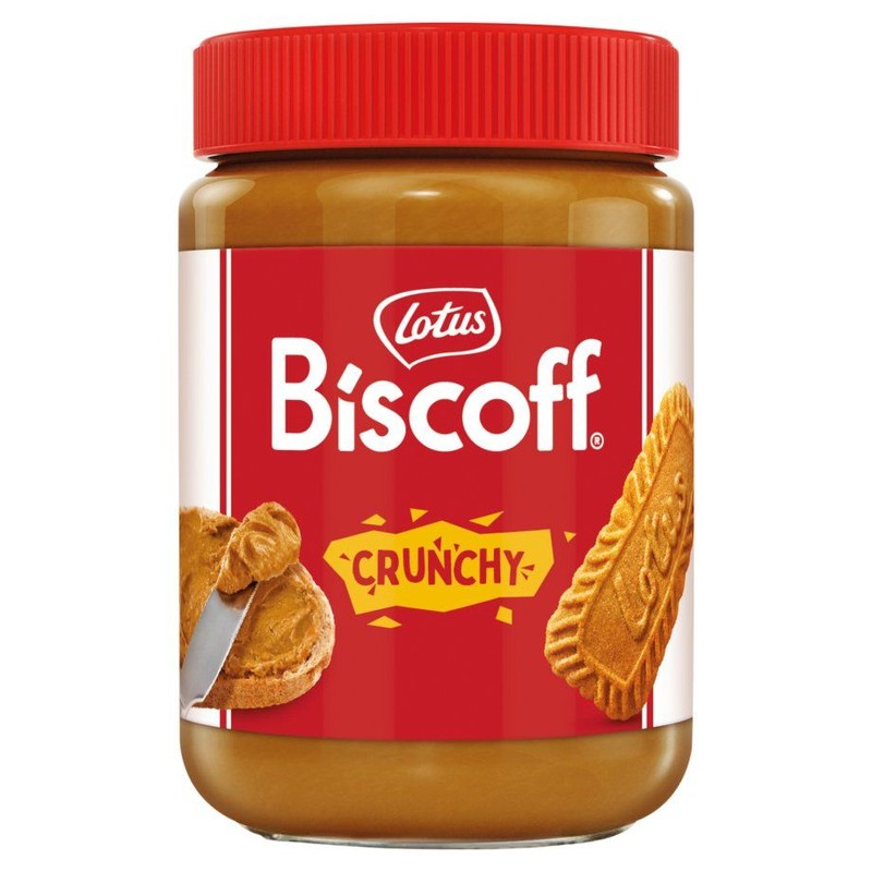 Krem Biscoff z kawałkami ciasteczek Lotus 380 g