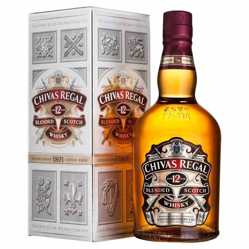 Whisky 12 40% Chivas Regal 700 ml