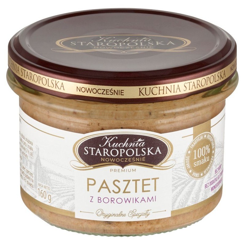 Pasztet z borowikami Kuchnia Staropolska 160 g
