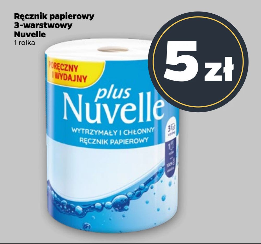 Ręcznik papierowy 3-warstwowy Nuvelle