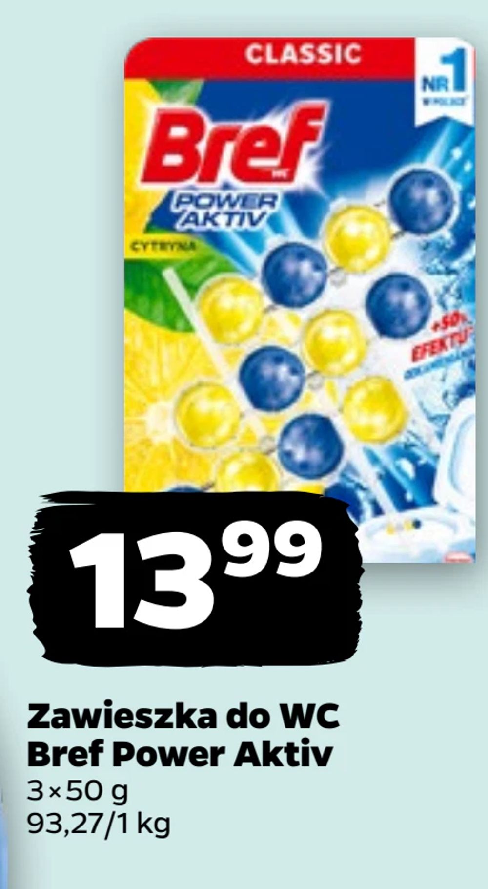 Zawieszka do WC Bref Power Aktiv