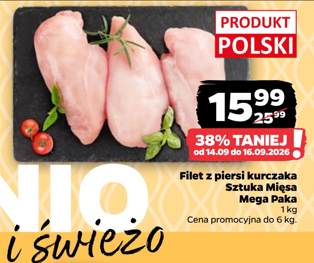 Filet z piersi kurczaka Sztuka Mięsa Mega Paka