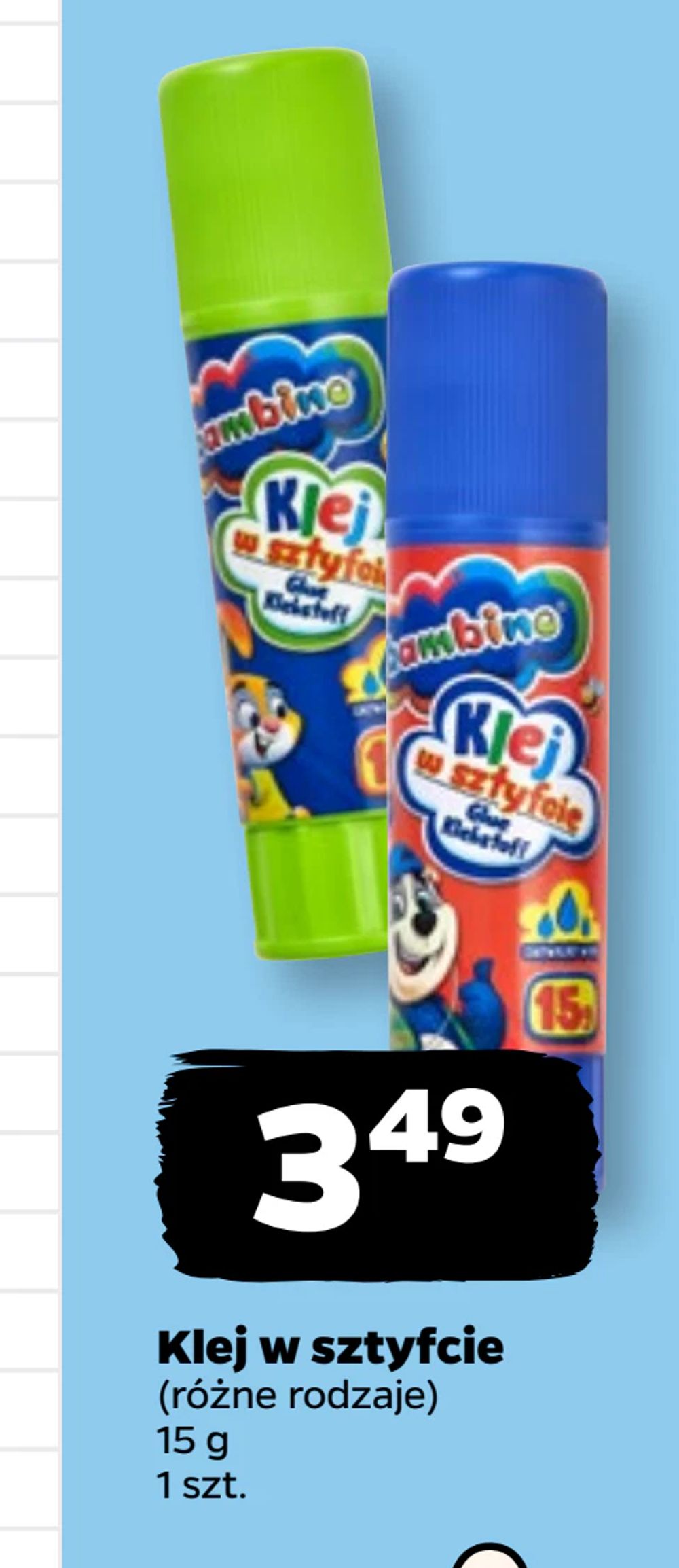 Klej w sztyfcie