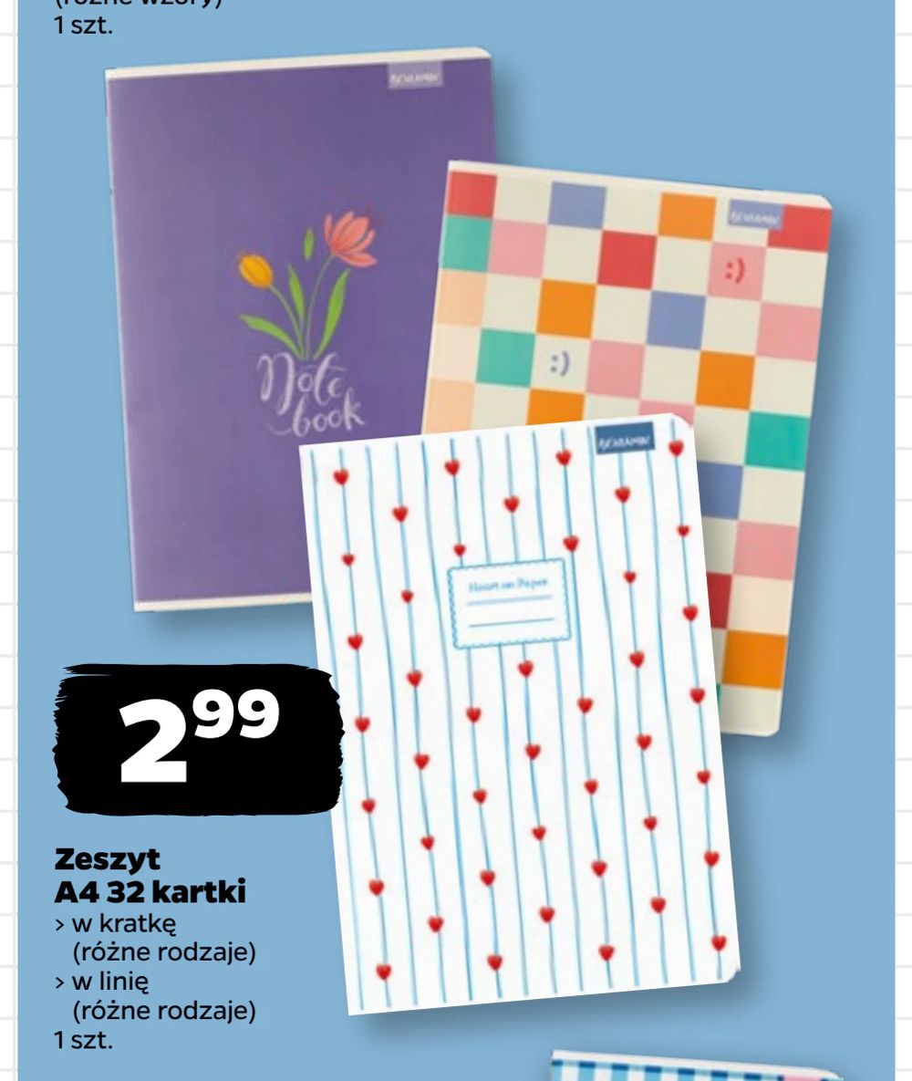 Zeszyt A4 32 kartki
