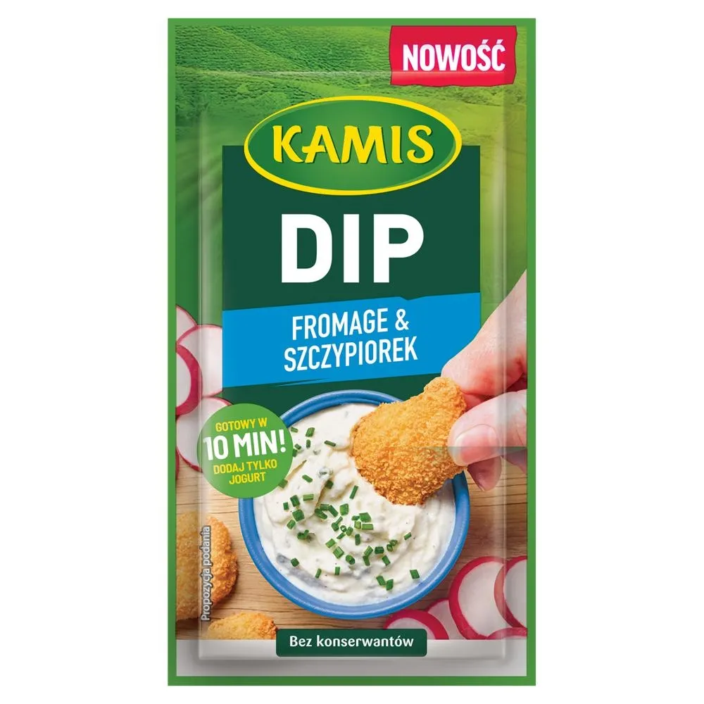 Kamis Dip fromage & szczypiorek 20 g