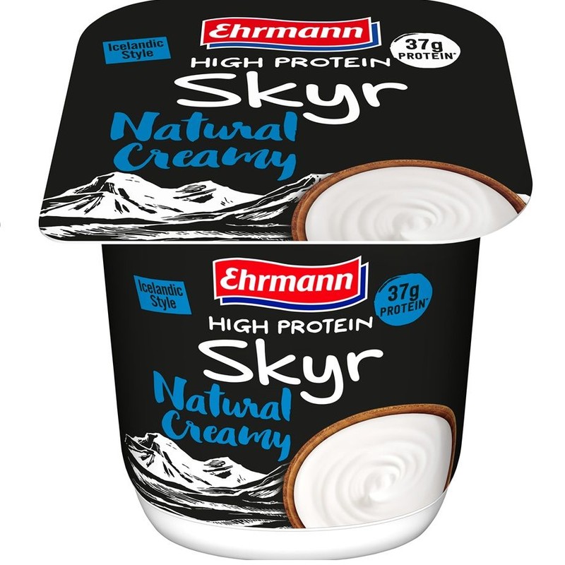 High Protein Skyr Natural Creamy   Ehrmann  450 g