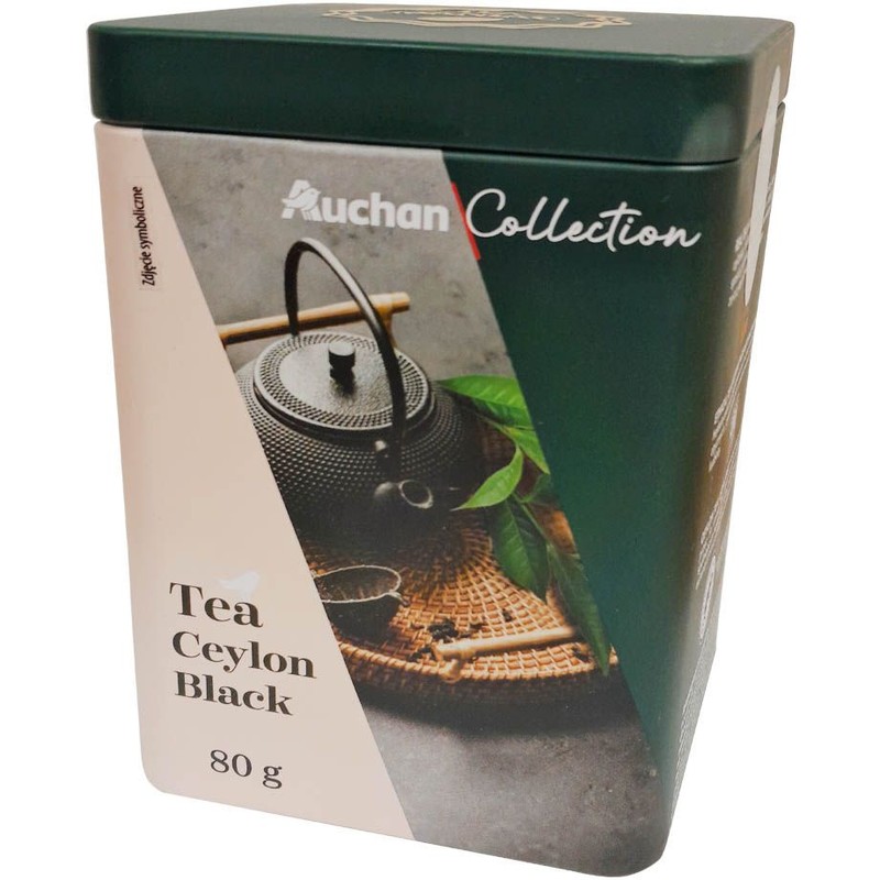 Herbata czarna ceylon  Auchan Collection  80 g