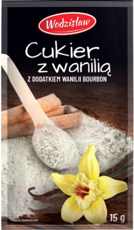 Wodzisław Cukier z wanilią bourbon 15 g