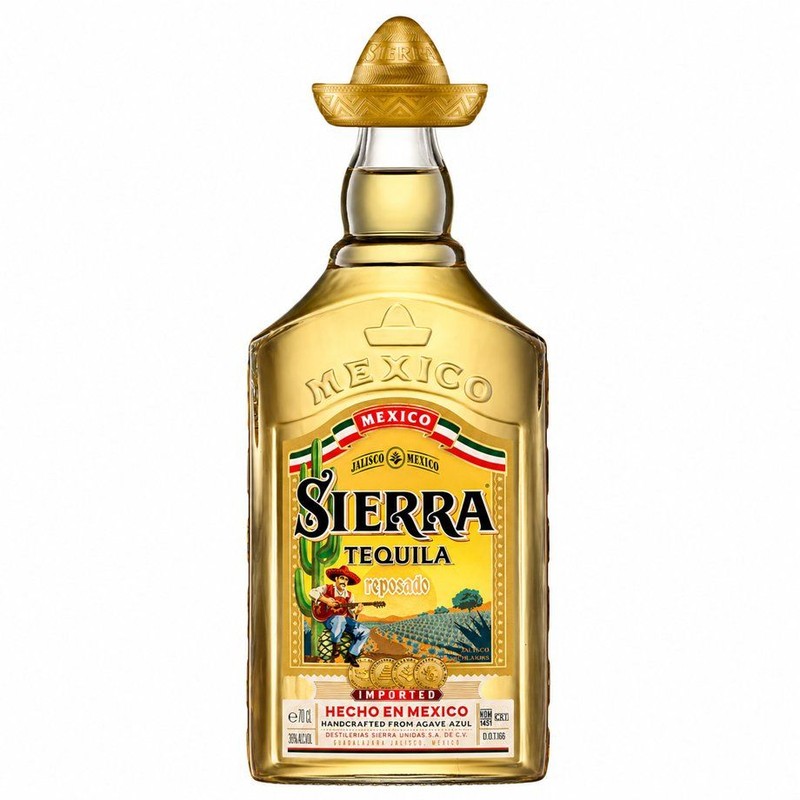 Tequila Reposado alk. 38,0% obj.  Sierra  700 ml