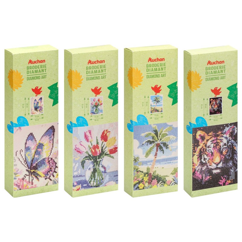 Malowanie diamentowe A5 mix Auchan 1 sztuka