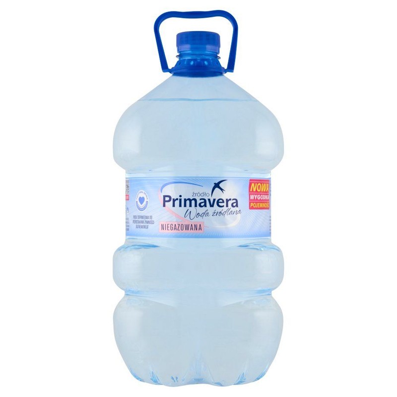 Woda źródlana niegazowana baniak Primavera 3,5 l