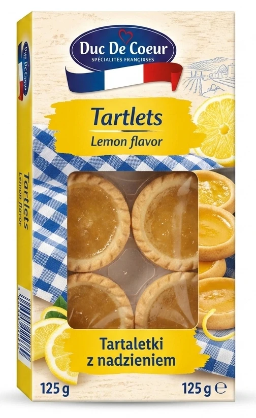 DUC DE COEUR Tartaletki z nadzieniem