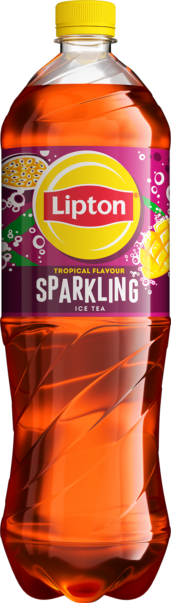 Lipton Tropical Flavour Sparkling Ice Tea 1,5 L- Kaucja