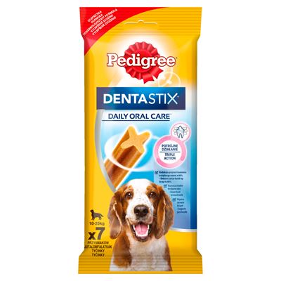 Pedigree DentaStix potrójne działanie 7 sztuk 10 x 180 g