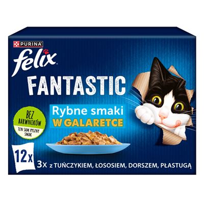 felix FANTASTIC rybne smaki w galaretce 1,02kg