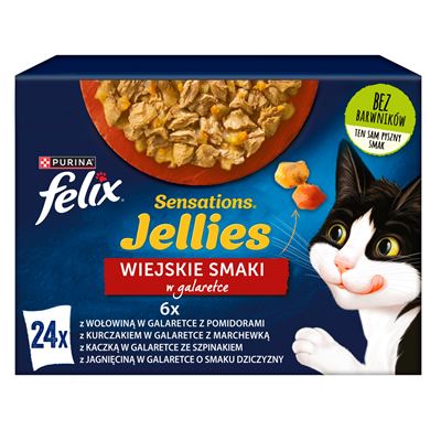felix Sensations Jellies wiejskie smaki w galaretce 2,04kg